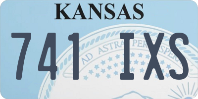 KS license plate 741IXS