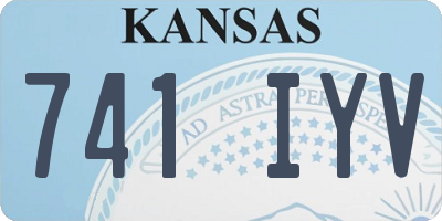 KS license plate 741IYV