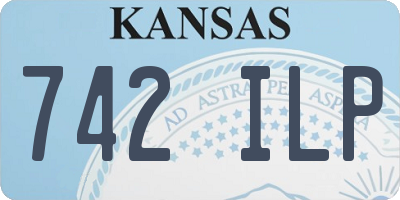 KS license plate 742ILP