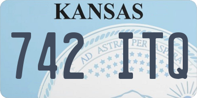 KS license plate 742ITQ