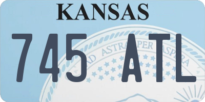 KS license plate 745ATL