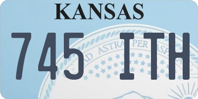 KS license plate 745ITH
