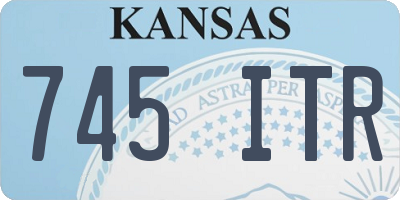 KS license plate 745ITR