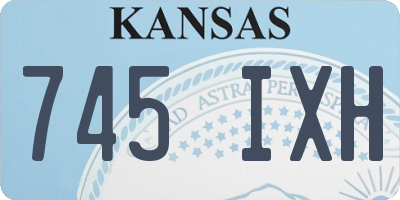 KS license plate 745IXH