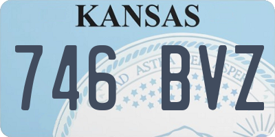 KS license plate 746BVZ