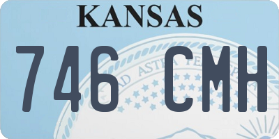 KS license plate 746CMH
