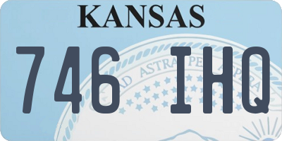 KS license plate 746IHQ