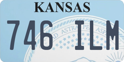 KS license plate 746ILM
