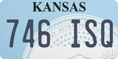 KS license plate 746ISQ