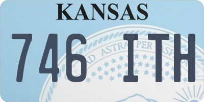 KS license plate 746ITH