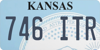 KS license plate 746ITR