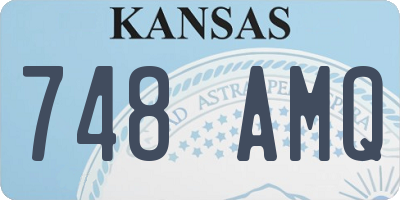 KS license plate 748AMQ