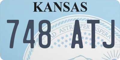 KS license plate 748ATJ