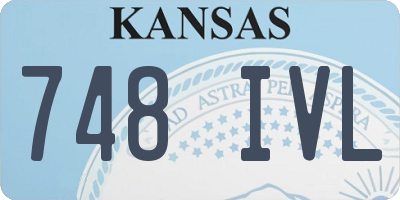 KS license plate 748IVL
