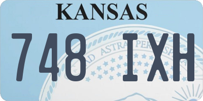 KS license plate 748IXH