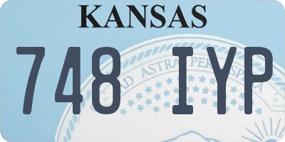 KS license plate 748IYP