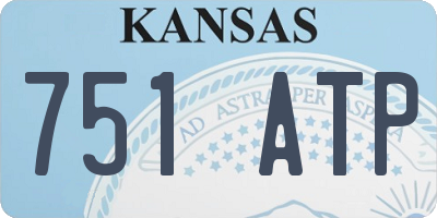 KS license plate 751ATP