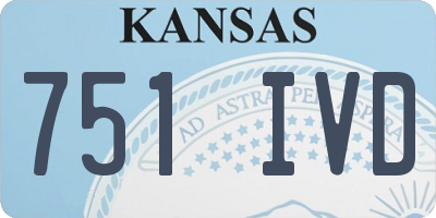 KS license plate 751IVD
