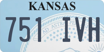 KS license plate 751IVH