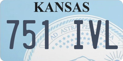KS license plate 751IVL