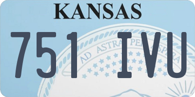KS license plate 751IVU