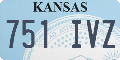 KS license plate 751IVZ