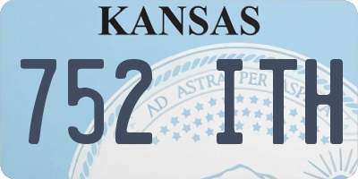 KS license plate 752ITH