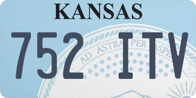 KS license plate 752ITV