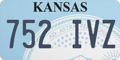 KS license plate 752IVZ