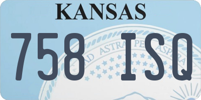 KS license plate 758ISQ