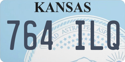 KS license plate 764ILQ