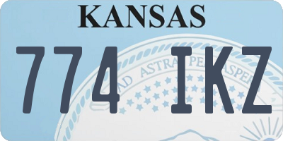 KS license plate 774IKZ
