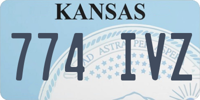 KS license plate 774IVZ