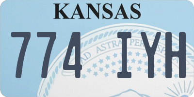 KS license plate 774IYH