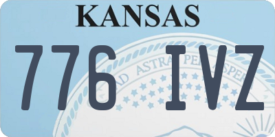 KS license plate 776IVZ