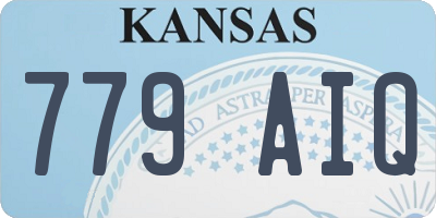 KS license plate 779AIQ