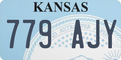 KS license plate 779AJY
