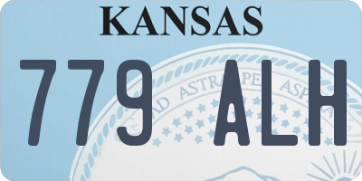 KS license plate 779ALH