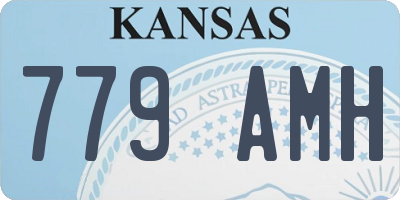 KS license plate 779AMH