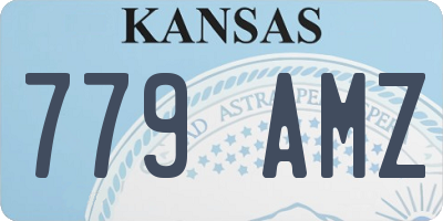 KS license plate 779AMZ