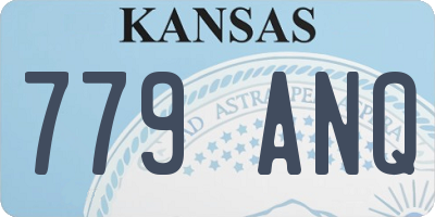 KS license plate 779ANQ
