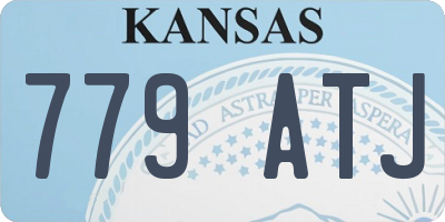 KS license plate 779ATJ