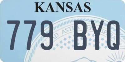 KS license plate 779BYQ