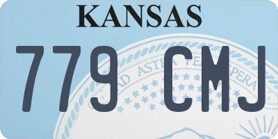 KS license plate 779CMJ
