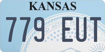 KS license plate 779EUT