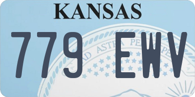 KS license plate 779EWV