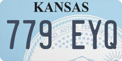 KS license plate 779EYQ