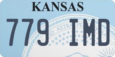 KS license plate 779IMD