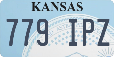 KS license plate 779IPZ