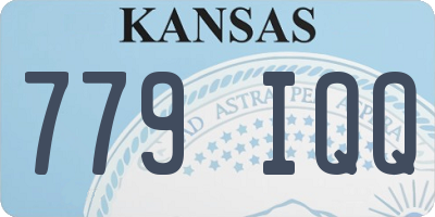 KS license plate 779IQQ